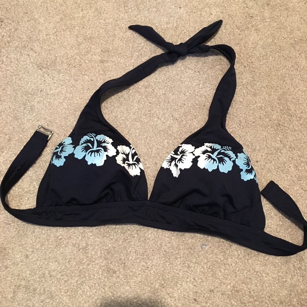 Blue Bikini Top